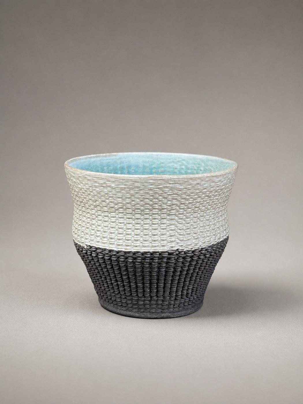 Fired Stoneware Clay-Printed Cup